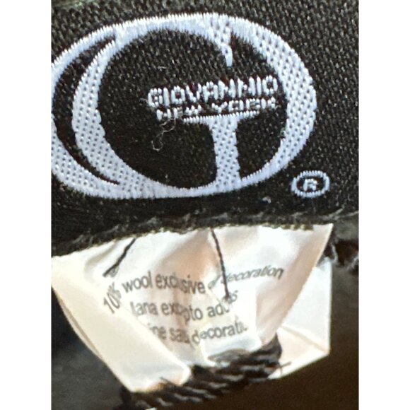 Giovannio New York 100% Wool Fedora Hat With Decorative Band - Picture 5 of 5